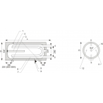 Concept H1WT SGW(L)x2 80 fekvő indirekt tároló 80 literes, 1 hőcserélős